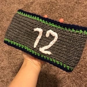 Hand made Seahawks headband